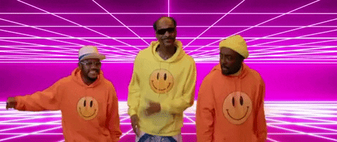 blackeyedpeas giphygifmaker happy dance dancing GIF