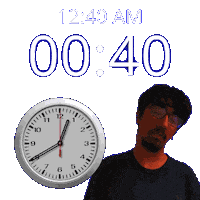 20 To One 12Am Sticker