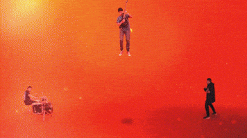 Fly Banda GIF by Vinilo en Blanco