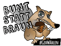 Bunt Brandenburg Sticker by Campact e.V.