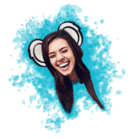 KoalaPuffs happy laugh laughing koala Sticker