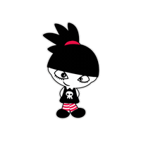 Angry Joy Sticker by Onix Pink Shop