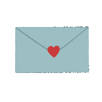 lalilullara love heart letter message Sticker