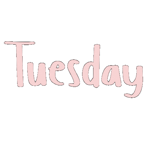 ajenglarast pink day tuesday tue Sticker