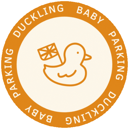 English Duckling Sticker by Rendena Holidays
