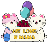 Mothers Day Mama Sticker by Silly Kitties