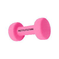 fitness workout Sticker by prettylittlething