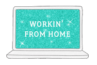 working work from home Sticker by Her Campus Media