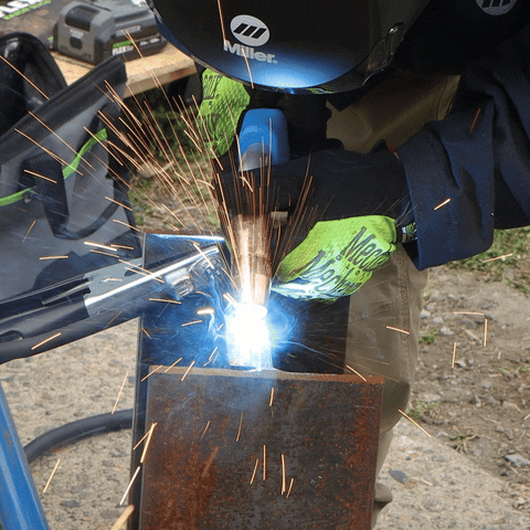 Welding Light It Up GIF by VCG Construction