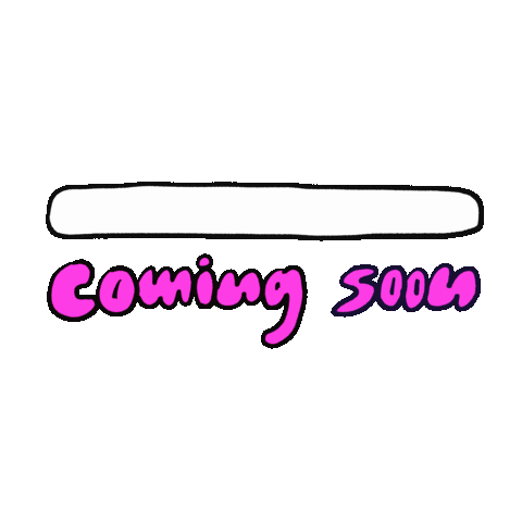 Coming Soon Sticker