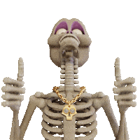 Halloween Yes Sticker by mattbag3d