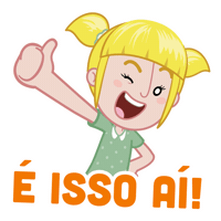 Kids Thumbs Up Sticker by Mundo Bita