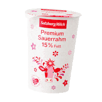 Premiumsauerrahm Sticker by SalzburgMilch