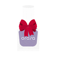 Curtain Call Christmas Sticker by Orosa Beauty