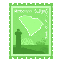 South Carolina Letter Sticker by ABCLegal