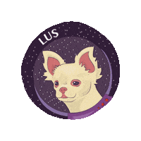 lus__ illustration lus lusdraws Sticker