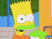 The Simpsons Slushie GIF