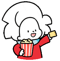 Film Popcorn Sticker by Ai and Aiko
