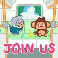 Come Here One Of Us GIF by Chimpers