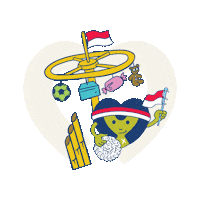 Merdeka Dirgahayu Sticker by Widianiely