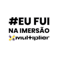 multiplierpessoas multi multiplier imersão boramultiplicar Sticker