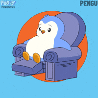 Calm Down Couch Potato GIF by Pudgy Penguins