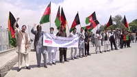Hundreds Protest in Kabul Over Pakistan's Air Strikes in Kunar Province