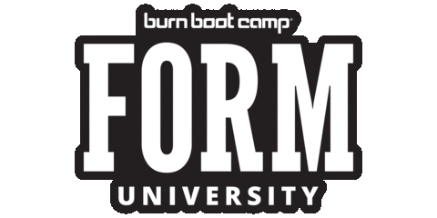 Form Sticker by Burn Boot Camp