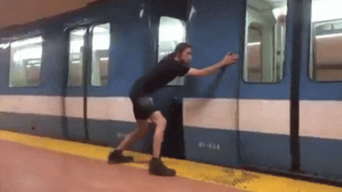 Train Pushing GIF