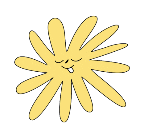 Sun Tongue Sticker by Loreta for iOS & Android | GIPHY