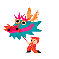 New Year Dragon Sticker by Nike Hong Kong