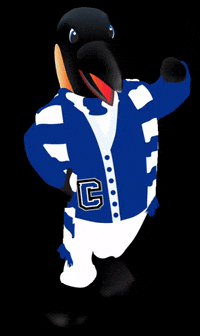 clark-college penguin thumbs up oswald clark college GIF