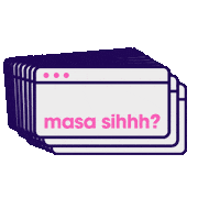 Masa Sih Sticker