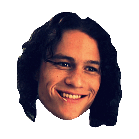 happy heath-ledger STICKER by imoji