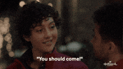You Should Come Jordan Fisher GIF by Hallmark Channel