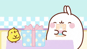 dance love GIF by Molang.Official