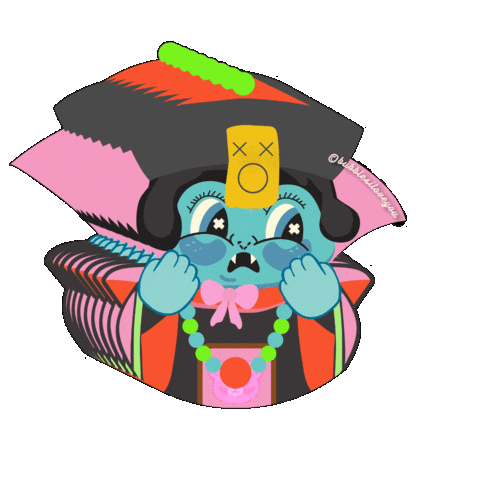 Neon Ugh Sticker