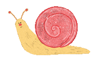Bug Snail Sticker