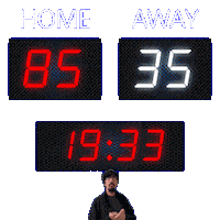 35 Away Sticker