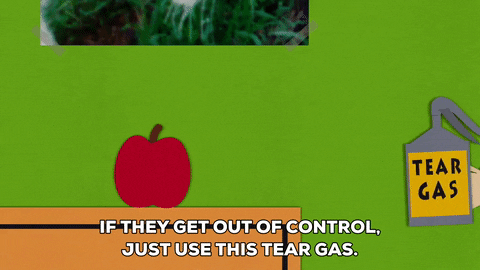 tear gas apple GIF by South Park 