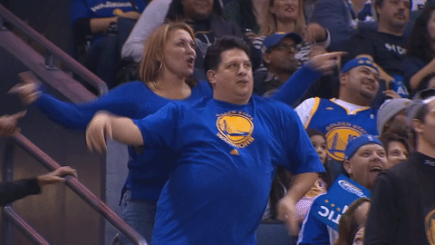 Celebrate Golden State GIF by ESPN