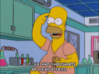 homer simpson head GIF