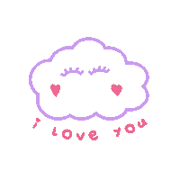 I Love You Text Sticker
