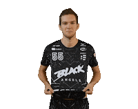 Black Angels Floorball Sticker by Český florbal