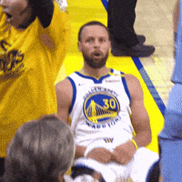 Shocked Golden State Warriors GIF by NBA