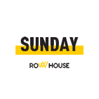 Sunday Rowing Sticker by Row House