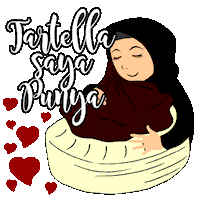 Saya Punya Sticker by Tartella