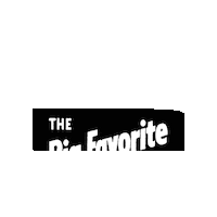 Favorite Things Vintage Sticker by The Big Favorite