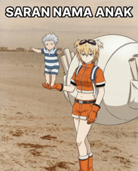 Blood Lad Beach GIF