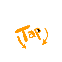KrisDibujos new tap nuevo taphere Sticker